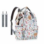 Diaper Bag Backpack,IHONEY Waterproof Cute Design Baby Nappy Backpack for Boys and Girls with Insulated Pockets & Stroller Straps