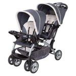 Baby Trend Sit N’ Stand Easy Fold Twin Double Infant Toddler Stroller, Magnolia