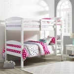 Leighton Twin Over Twin Wood Bunk Bed in White
