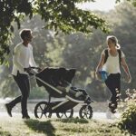 Thule Urban Glide 2 Jogging Stroller – Double Baby Stroller Perfect for Daily Strolling and Jogging – Features 5-Point Harness, Lightweight and Compact , Durable and Versatile Design for all Terrains