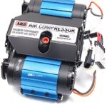 ARB CKMTA12 ’12V’ On-Board Twin High Performance Air Compressor, Ideal for Air Lockers Locking Differentials, Tire Inflator, Air Horn, Air Tools and Pneumatic Tools.