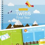 Twins First Year Memory Book – A Gorgeous Baby Keepsake Journal to Cherish Your Twin’s First Year Forever! Includes Stickers, Family Tree, Holidays, Letters from Mom & Dad and Much More