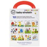 Baby Einstein – My First Library Board Book Block 12-Book Set – First Words, Alphabet, Numbers, and More! – PI Kids