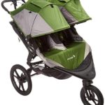 Baby Jogger 2016 Summit X3 Double Jogging Stroller – Green/Gray