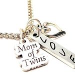 ChubbyChicoCharms Mom of Twins 18″ Fashion Necklace