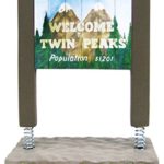 Bif Bang Pow! Twin Peaks Welcome to Twin Peaks Sign Monitor Mate Bobble Action Figure