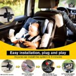 AMTIFO Baby Car Camera HD 1080P Baby Car Mirror 5 Mins Easy Installation Travel Safety Kit Crystal Clear View A3