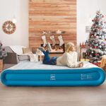 Valwix Twin Air Mattress with Built-in Pump & Pillow, 17” Height Air Bed w/Supportive Tech, Inflatable Mattress for Home & Travel, 660 LBS Capacity