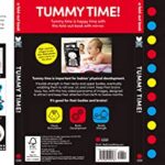 Tummy Time!: A high-contrast fold-out book with mirror for babies