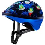 OutdoorMaster Toddler Bike Helmet – CPSC Certified Multi-Sport Adjustable Helmet for Children (Age 3-5), 14 Vents Safety & Fun Print Design for Kids Skating Cycling Scooter