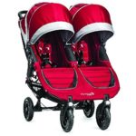 Baby Jogger 2015 City Mini GT Double Stroller, Crimson/Gray