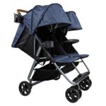 Twin+ Luxe (Zoe XL2) – Everyday Twin Stroller – Luxury Double Umbrella Stroller