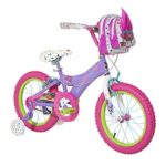 “Dynacraft Trolls Girls BMX Street/Dirt Bike with Hand Brake 16″” Purple/Pink/Green “