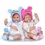 TERABITHIA 16 inches Lifelike Reborn Preemie Baby Boy Girl Dolls Newborn Twins