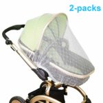 Mosquito Net for Baby Stroller | Bug Net for Infant Carriers Car Seats Cradles, Crib, Pack and Play, Bassinet, Playpen | Premium Infant Bug Protection for Summer Infant, Graco, Baby Jogger, Chicco