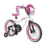 Hello Kitty Dynacraft Girls BMX Street Bike 18″, White/Black/Pink
