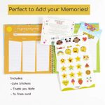 The Adventure Edition | Twins First 5 Years Memory Book with Stickers | Baby 1st Year Milestone Photo Album for Mom & Dad | Newborn Hard Cover Journal | Babies Personalized Keepsake Scrapbook Diary