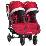 Baby Jogger 2014 City Mini GT Double Stroller, Crimson/Gray