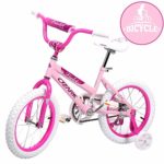 16″ Steel Frame Children BMX Girls Kids Bike Bicycle with Training Wheels