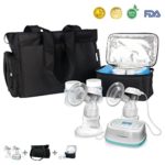 BelleMa S3 Hospital Grade Effective DOUBLE ELECTRIC BREAST PUMP with IDC ™ Technology Value Pack with Tote and Cooler Pack