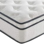 Modway Jenna 10” Quilted Pillow Top Twin Individually Encased Coil Innerspring Mattress
