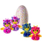 Hatchimals Surprise – Giraven – Hatching Egg with Surprise Twin Interactive Creatures by Spin Master
