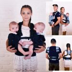4 in 1 Malishastik Twin Baby Carrier