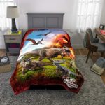 Franco Kids Bedding Super Soft Reversible Comforter, Twin/Full Size 72″ x 86″, Jurassic World