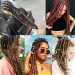2 Pieces 5M Dreadlock Braids Hair Accessories Silver Gold Braiding Hair Deco Styling Shimmer Stretchable African Braid Braided Elastic Cord Ornament Hanging Decorating Gift Wrapping