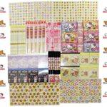 SANRIO & San-x Characters Wonderful 6-pc Stationery and Accessory Assorted Set Bundle Japan Unique Products
