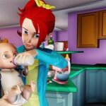 Virtual Babysitter Life Happy Family Mom Simulator 3D: Mother Baby Daycare Adventure Games For Girls For Free 2018